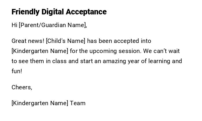 Friendly Digital Acceptance