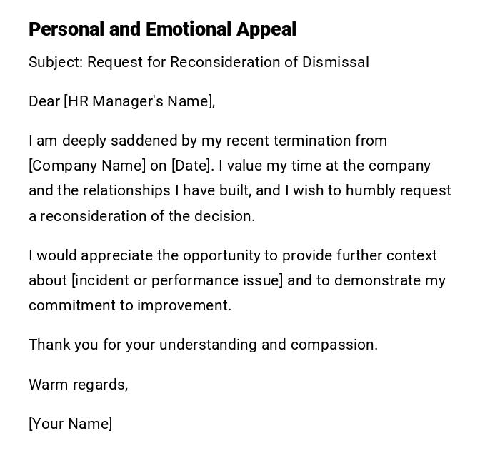 Personal and Emotional Appeal