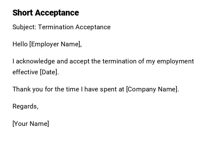 Short Acceptance