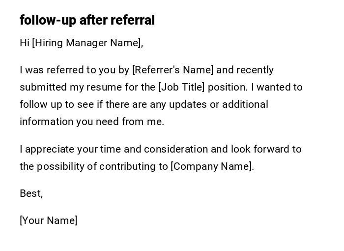 follow-up after referral follow-up after referral
