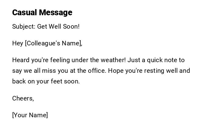 Casual Message