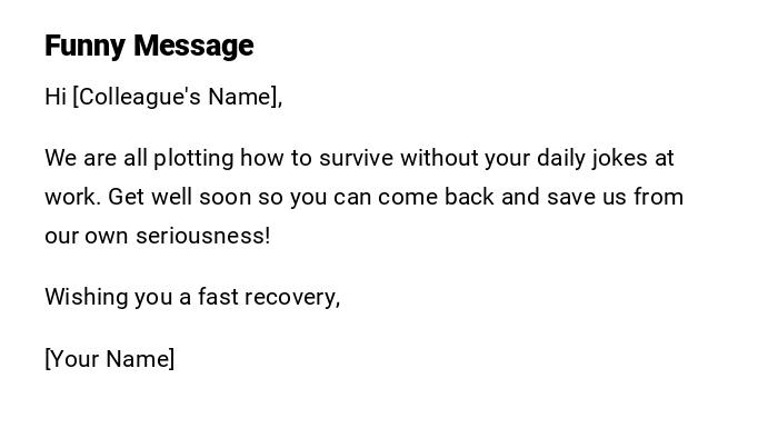 Funny Message
