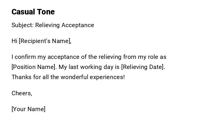 Casual Tone