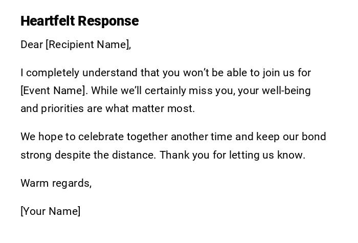 Heartfelt Response