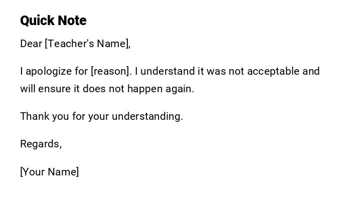 Quick Note